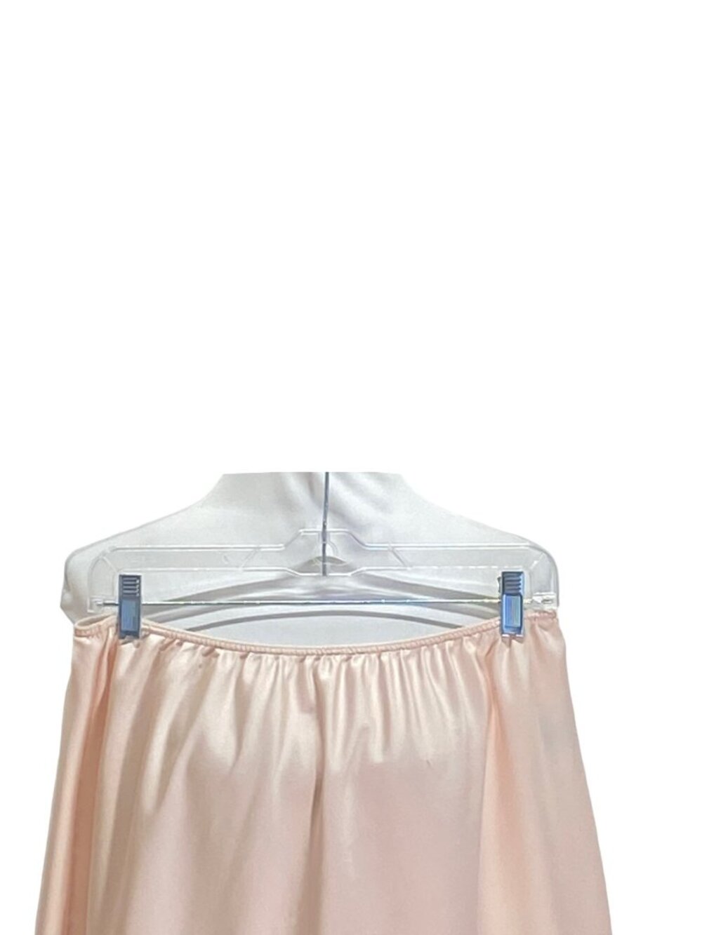 Vintage Bali Slip Skirt Pink Size M Cottagecore Coquette Spring Satin Bohemian - Picture 5 of 12